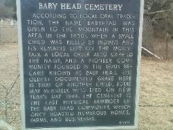 Baby head mtns near Llanite